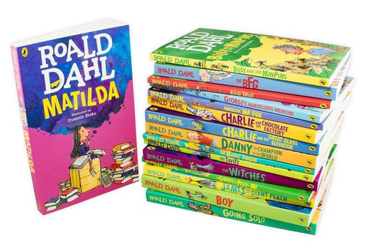 Roald Dahl Collection 16 BooksSet, BFG, Matilda, The Witches, The Twits, Etc - Roald Dahl - Paperback