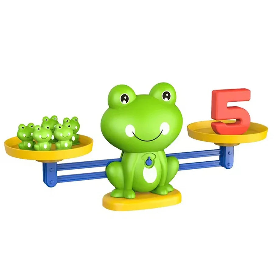 Frog Balance Math Toy | Kids Educational Addition & Subtraction Game