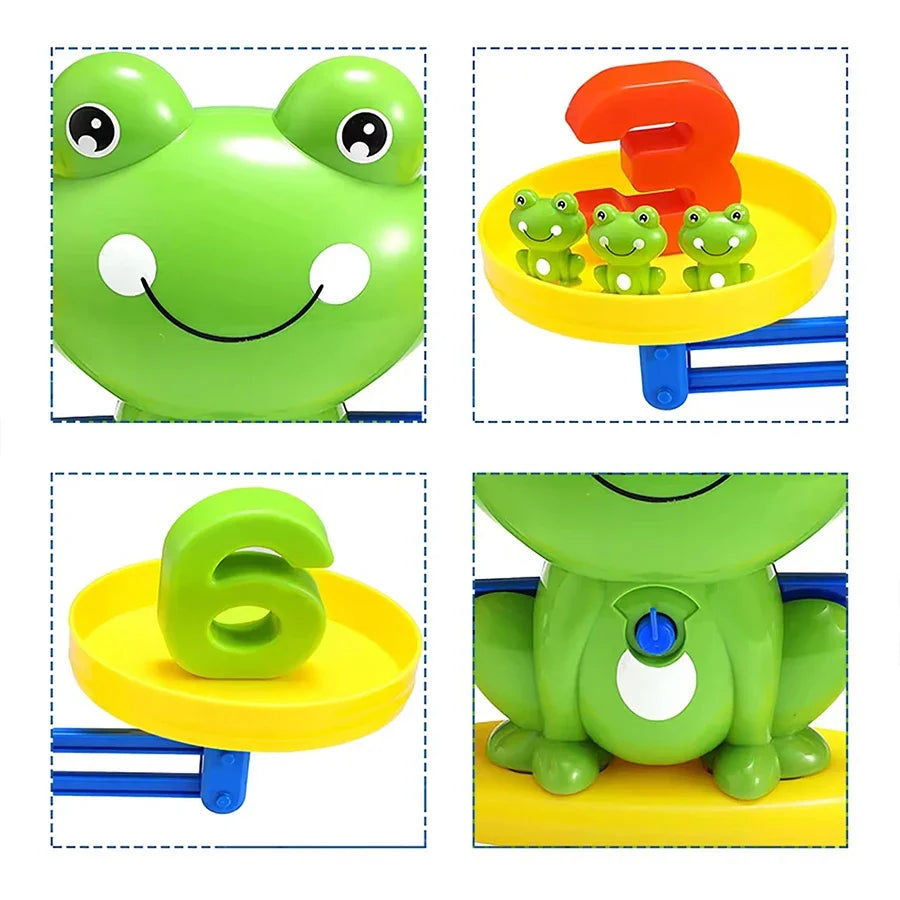 Frog Balance Math Toy | Kids Educational Addition & Subtraction Game