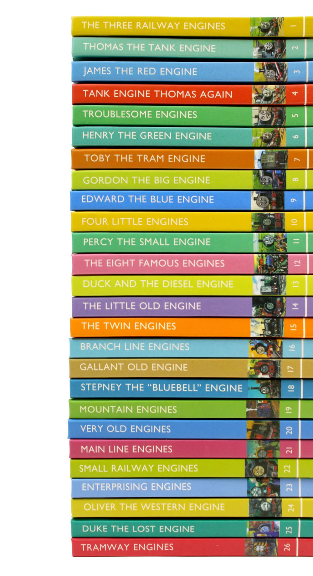 Thomas the Tank Engine Classic Set Railway Series – 26-Book Boxed Set - by W. Awdry - 26 Books