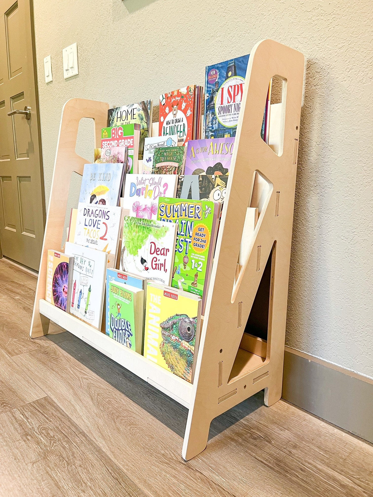 SIERRA- Bookshelf + Hidden Storage