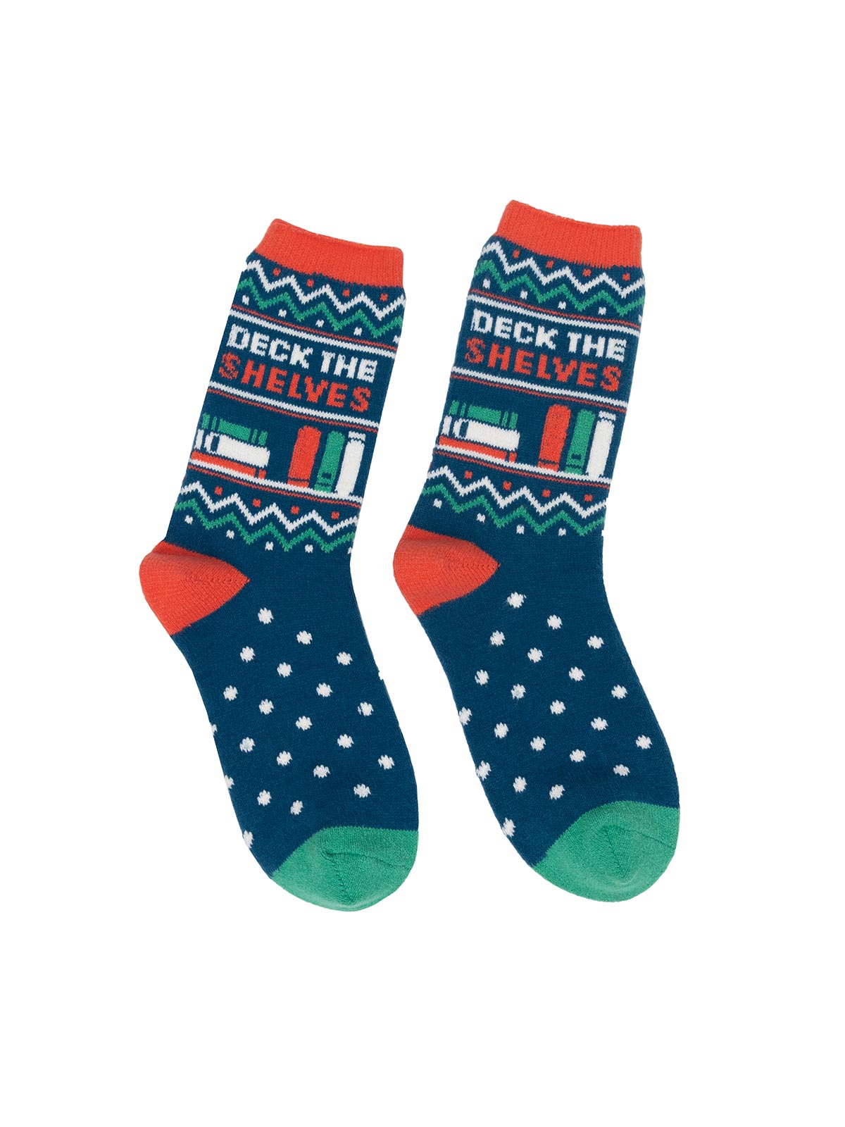 Deck the Shelves Cozy Socks