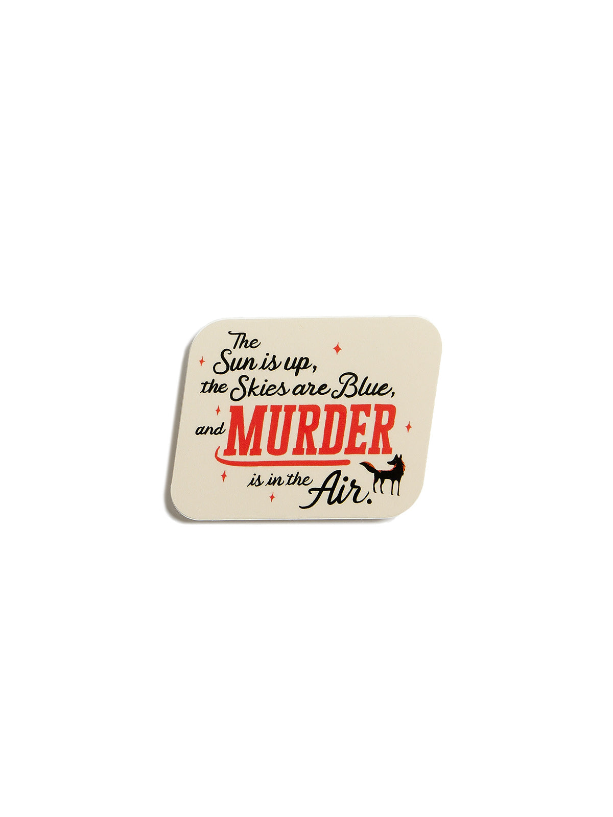 Thursday Murder Club Stickers  Set of 4