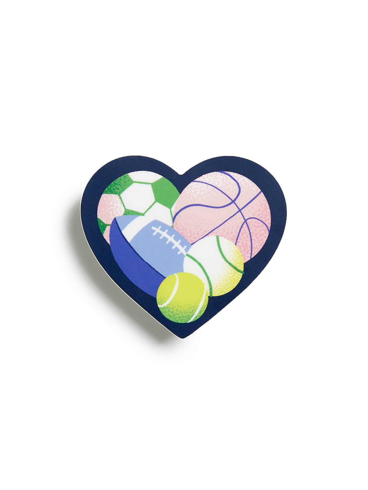 I Love Sports (Romance) Stickers - Set of 4