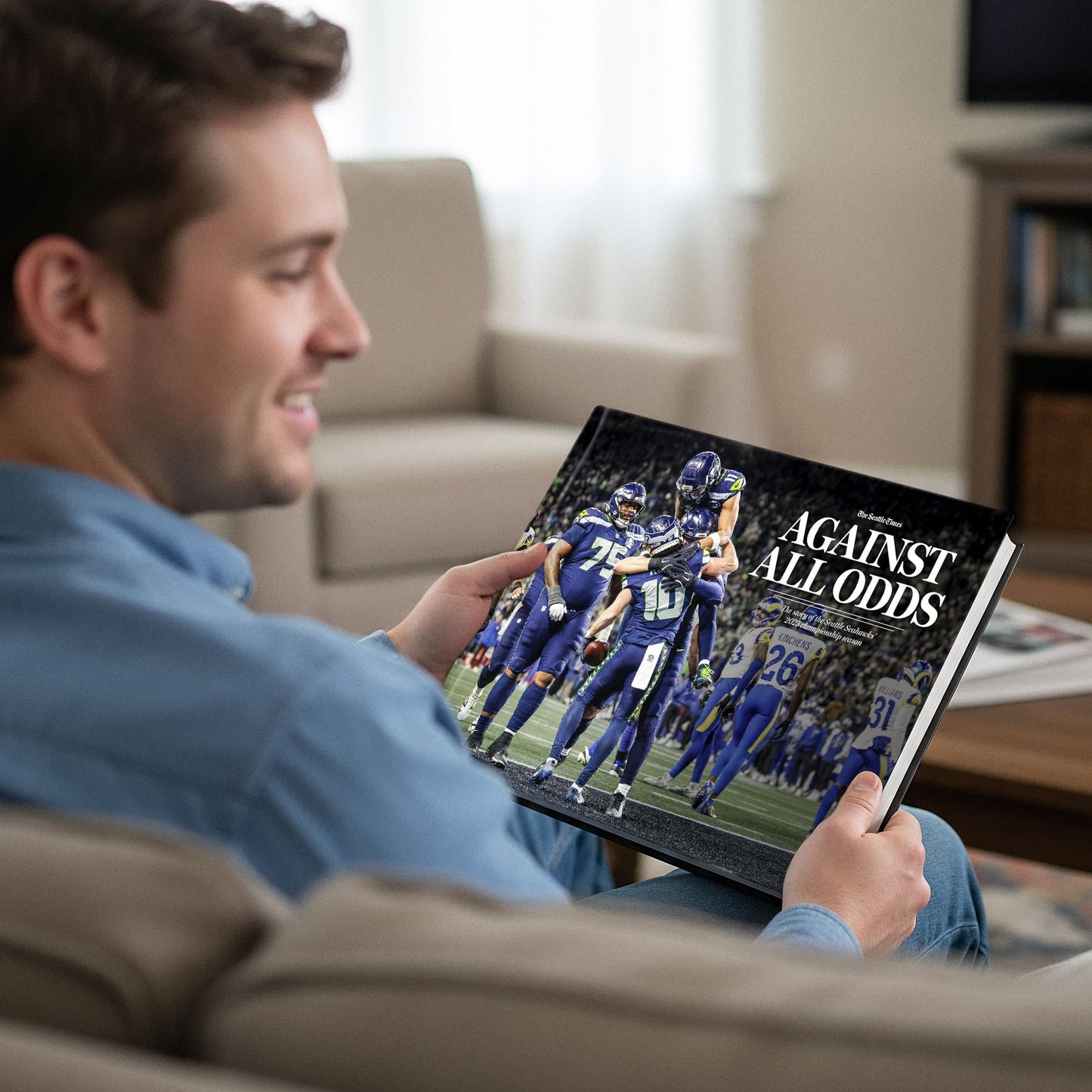 AGAINST ALL ODDS: The story of the Seattle Seahawks’ 2025 championship season - PREORDER ships 03/27/2026