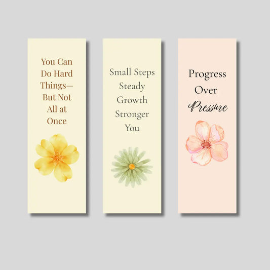 Self-Care & Mindfulness Bookmark Set