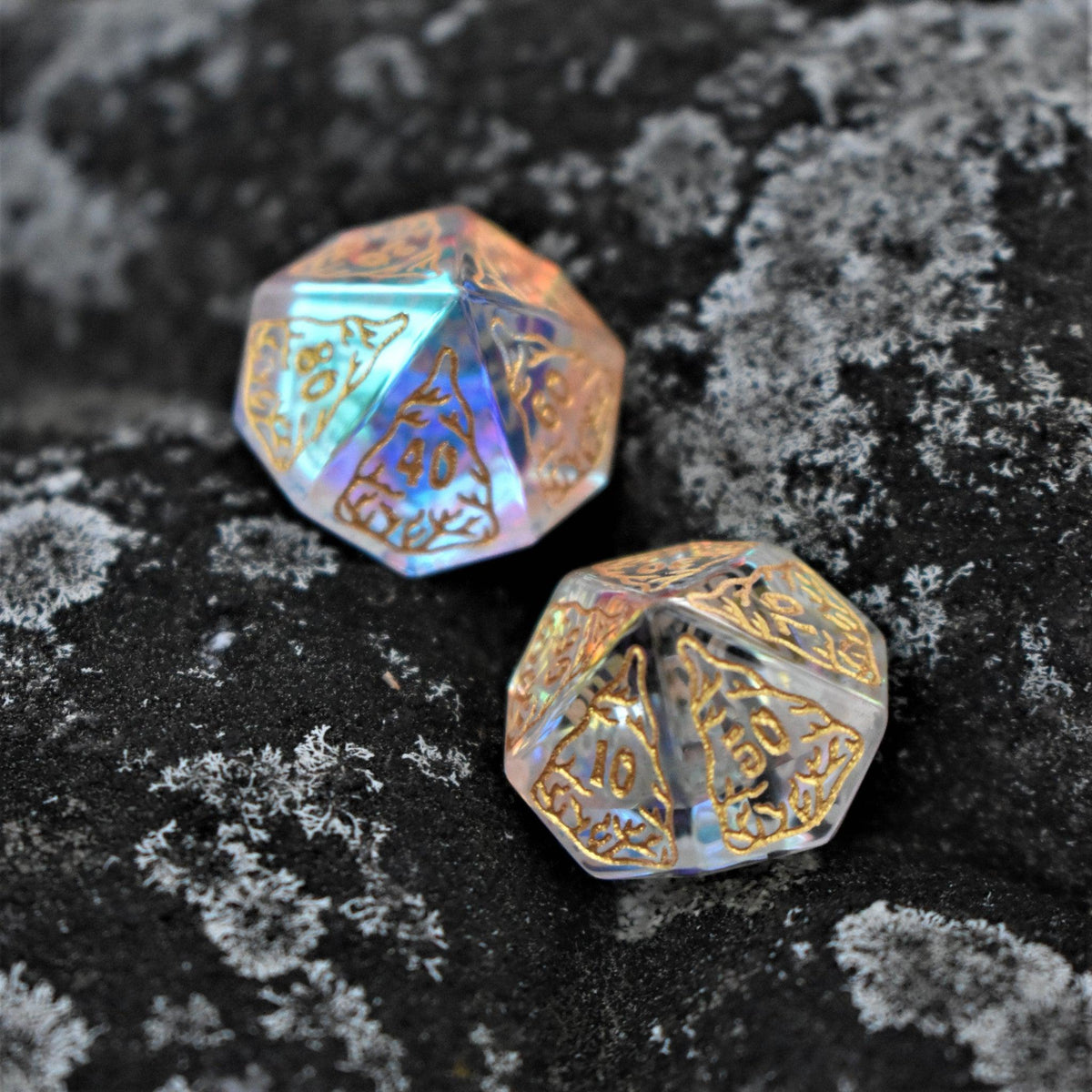 Pre-Order || Siren's Song Prism Glass Dice Set