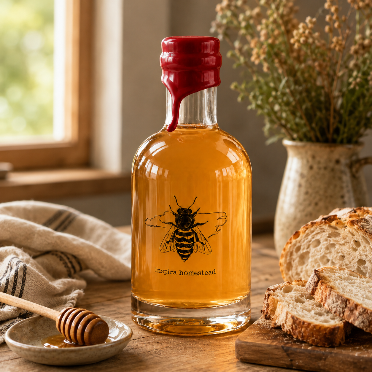 Collector’s Wax-Dipped Sourwood Honey