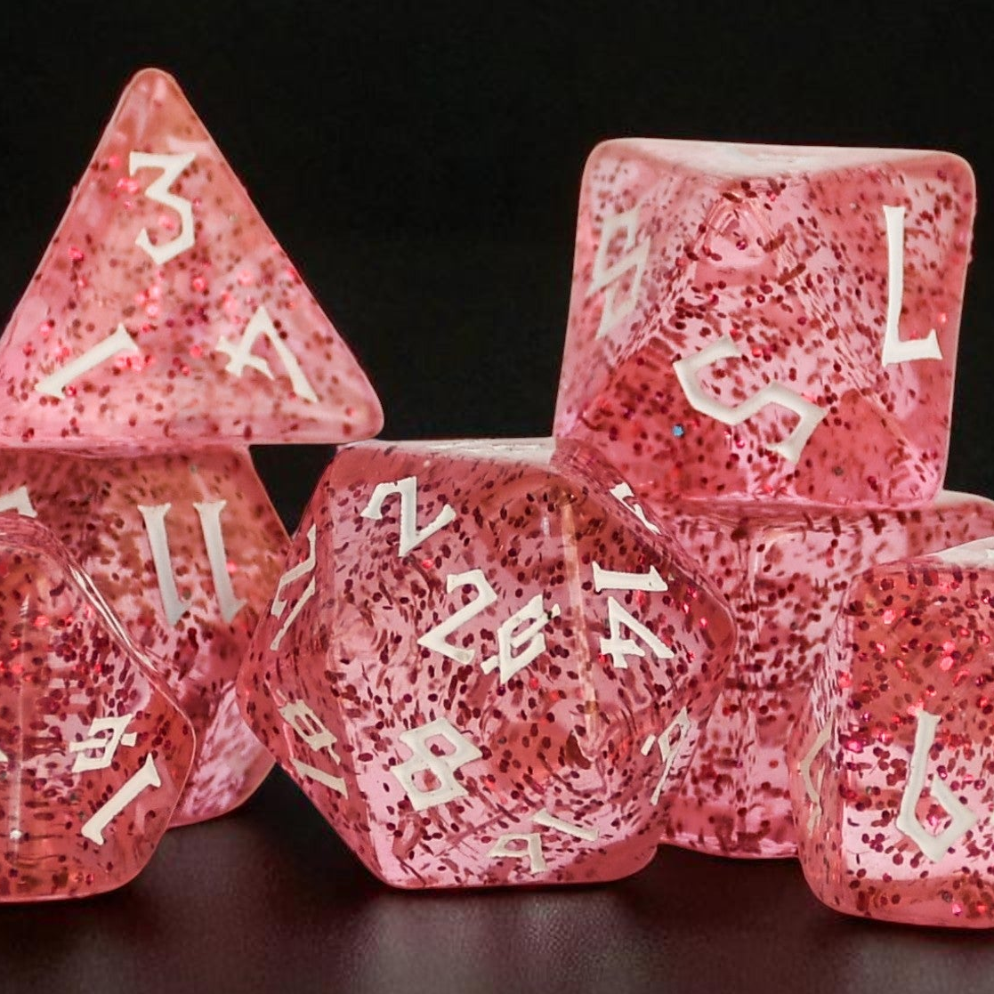 Sugarplum Acrylic Dice Set