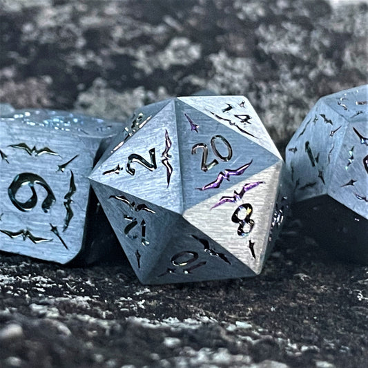 PRE-ORDER || Sword of the Holy Knight Metal Dice Set