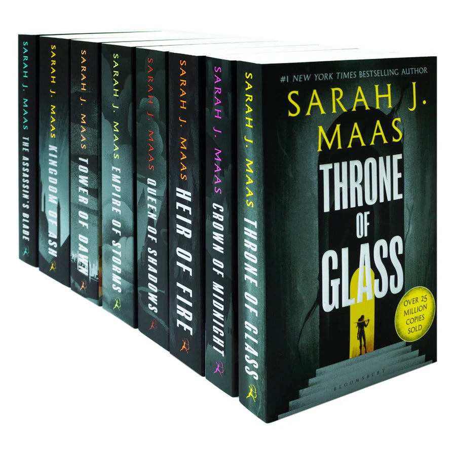 Throne Of Glass Series Collection Seven Book Set By Sarah J Maas - Paperback