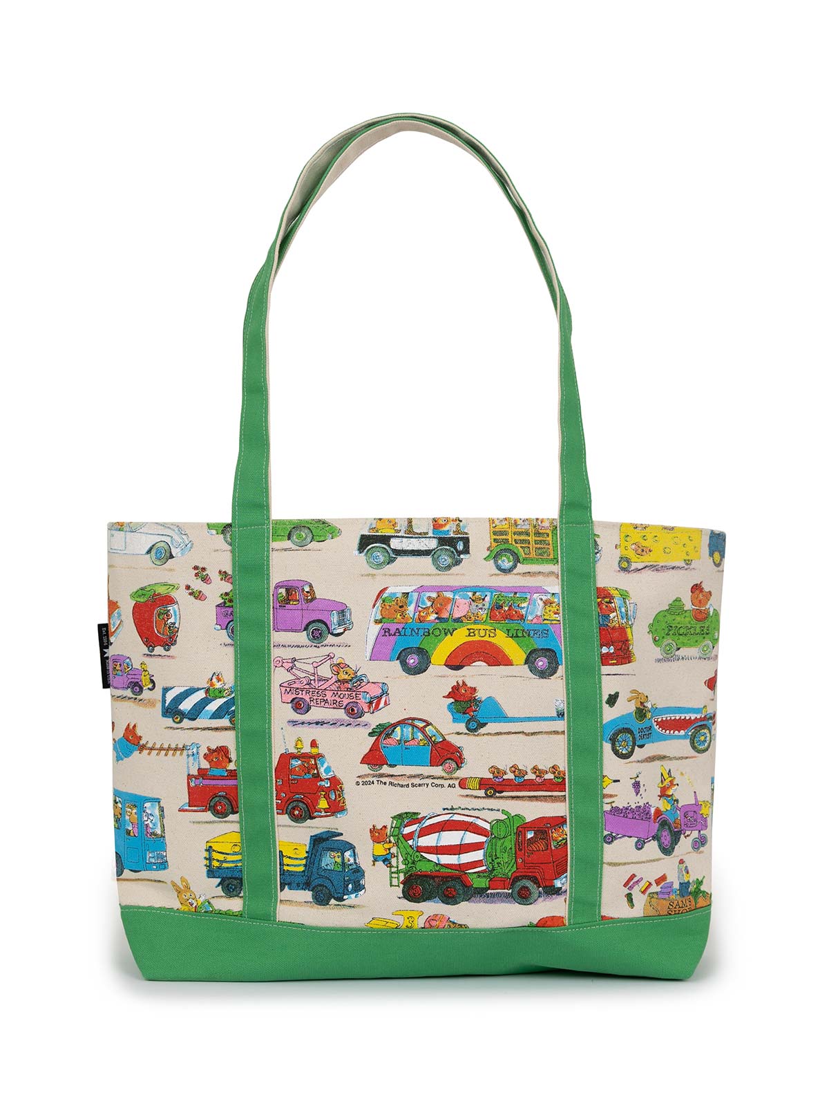 Richard Scarry: Cars and Trucks and Things That Go Boat Tote - Zippered