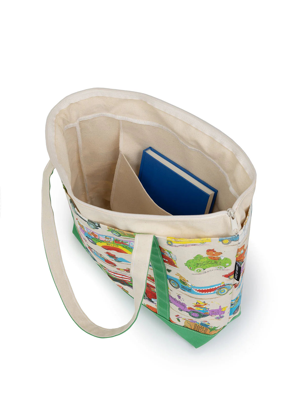 Richard Scarry: Cars and Trucks and Things That Go Boat Tote - Zippered