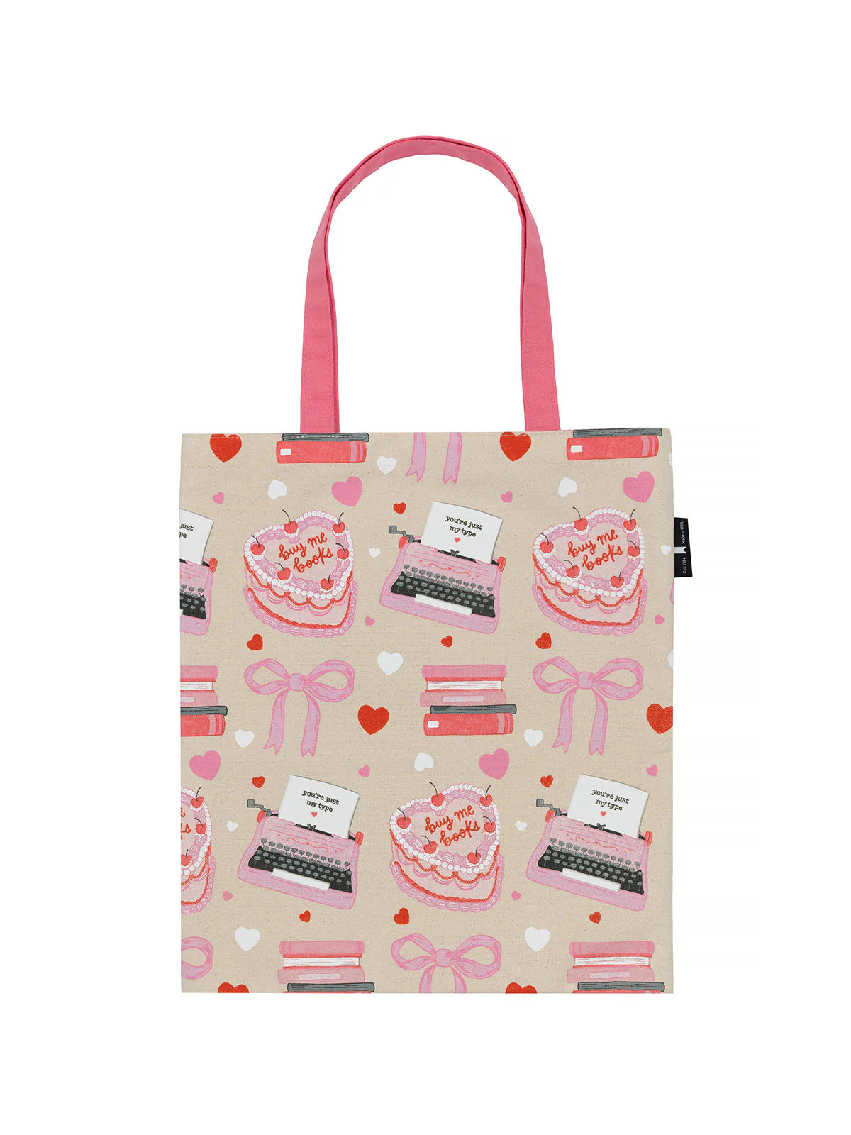 Book Love Tote Bag - By Out of Print Brand  - Made in the USA