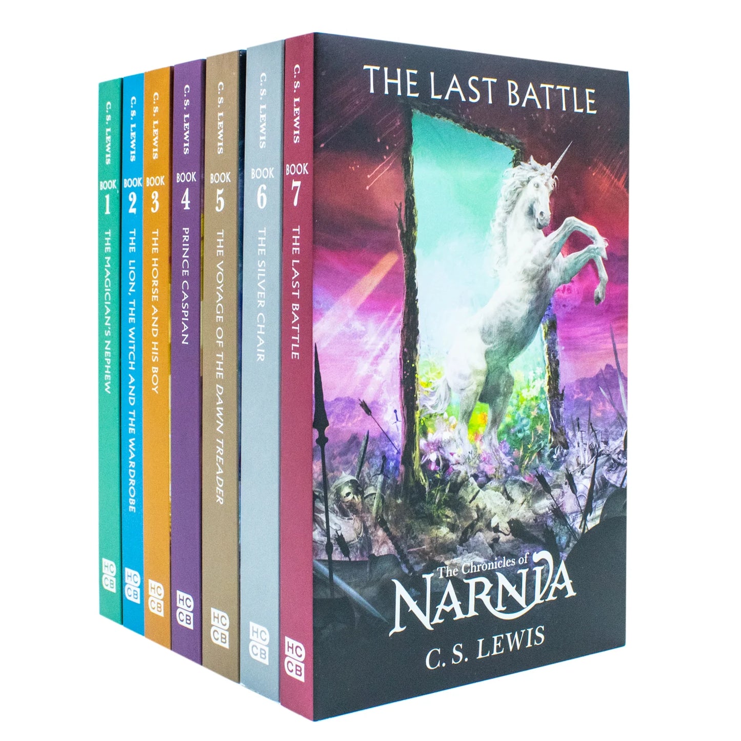 The Chronicles of Narnia Collection 7 Books Box Set - By C.S. Lewis - Paperback