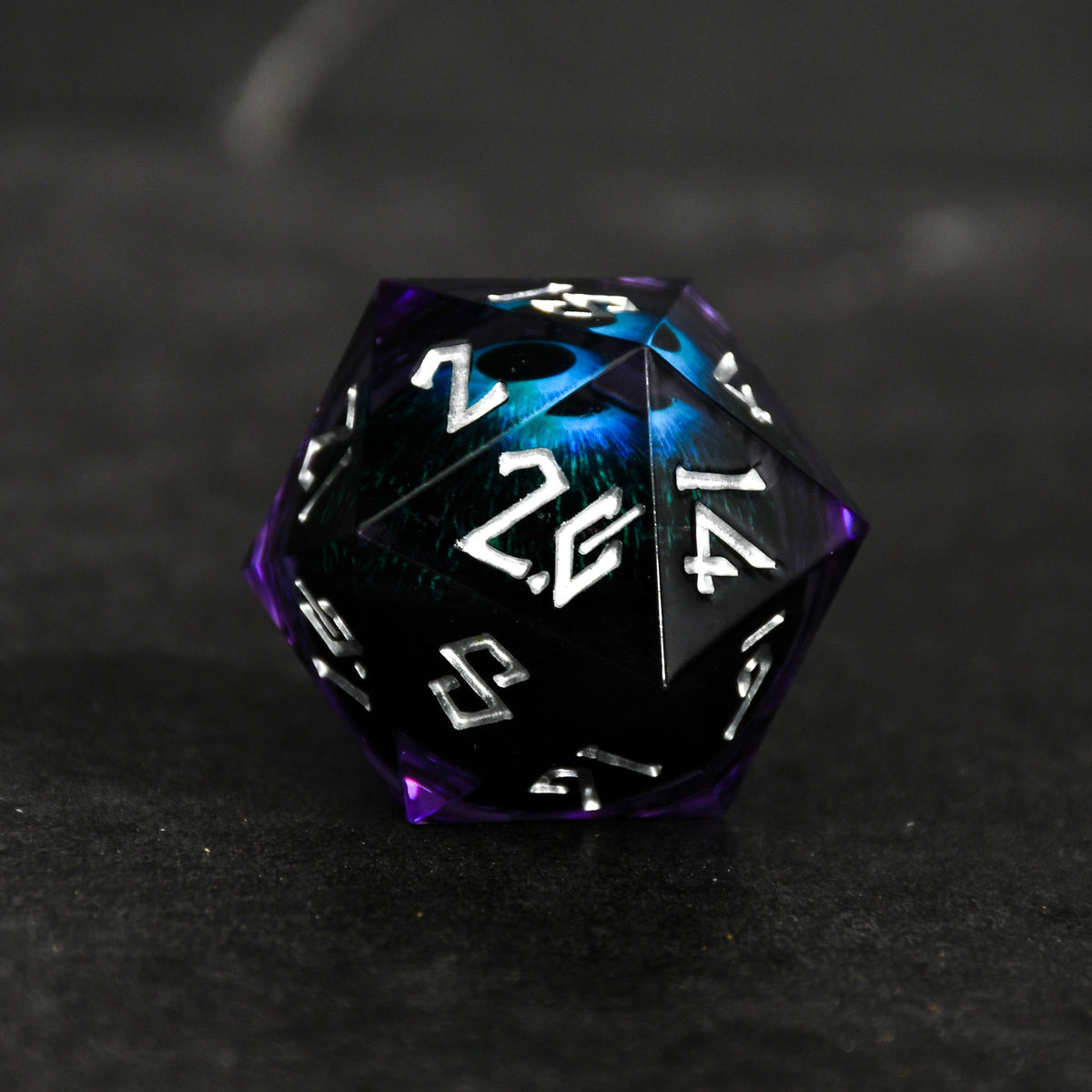 PRE-ORDER || The Omnipotent Liquid Core (Purple/Silver) 30mm D20