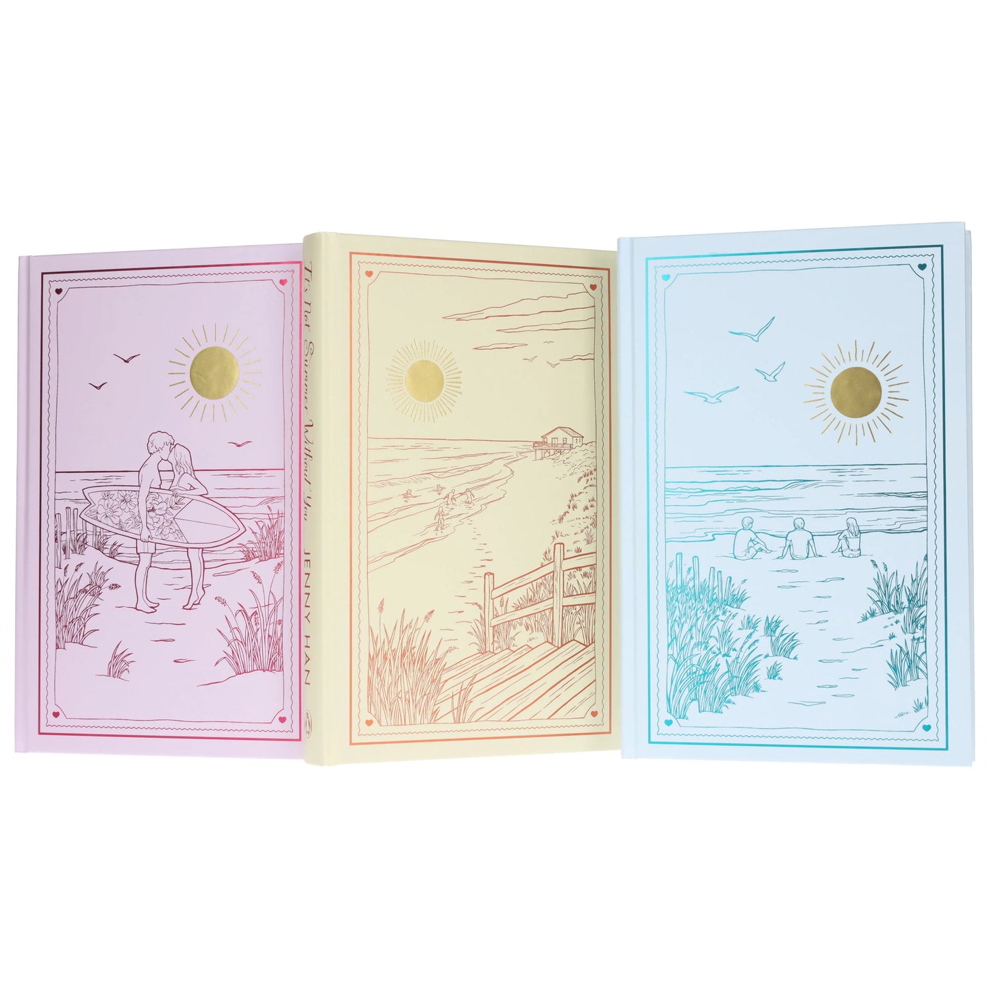 The Summer I Turned Pretty Series – Deluxe Hardcover 3-Book Collection Box Set - by Jenny Han - Hardcover