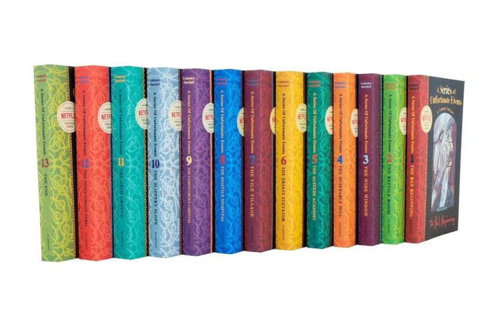 A Series of Unfortunate Events Books - Lemony Snicket Collection - 13 Books Set