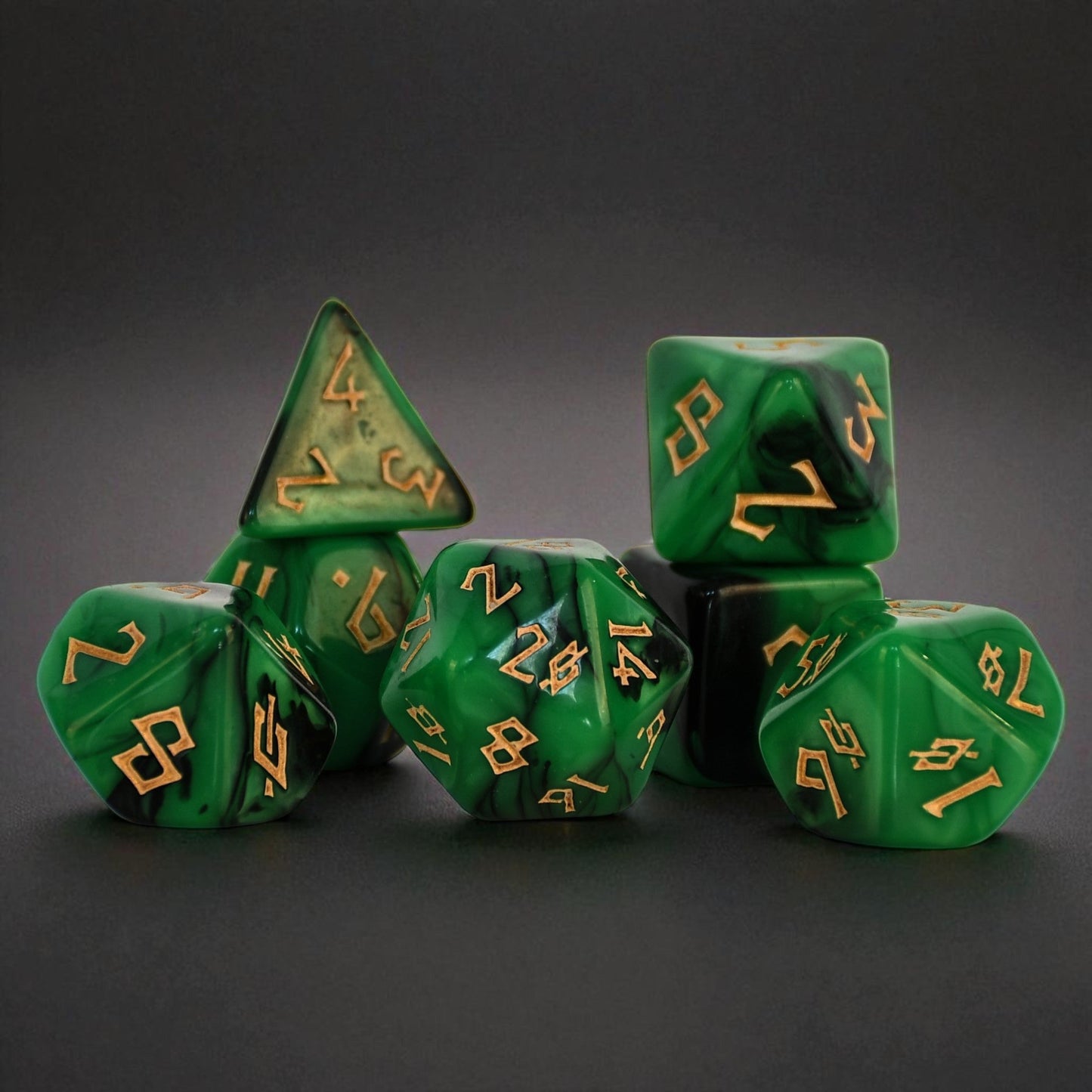 Pre-Order || Vortex Acrylic Dice Set