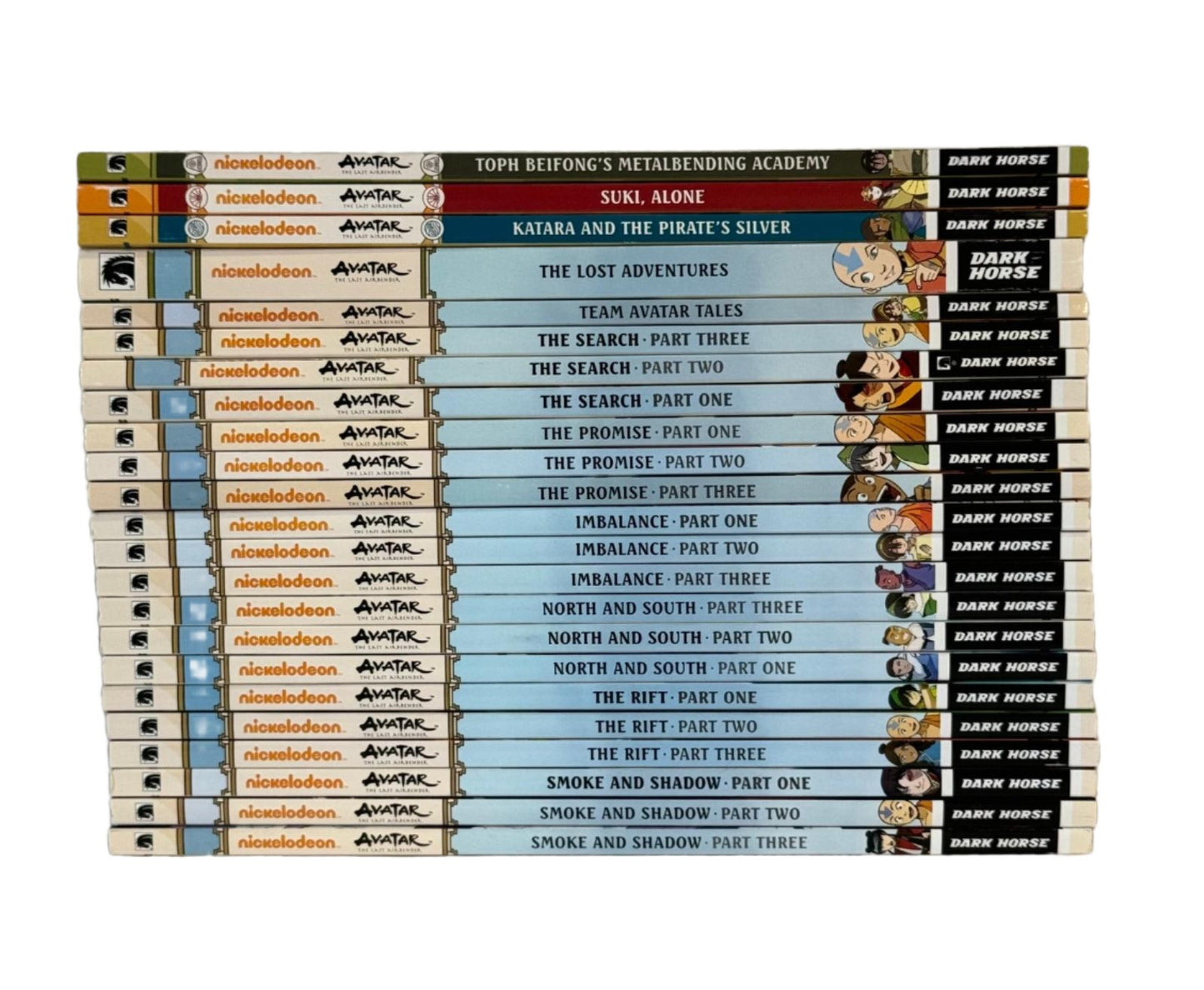 Avatar: The Last Airbender Complete Series Collection Set - 23 books - paperback