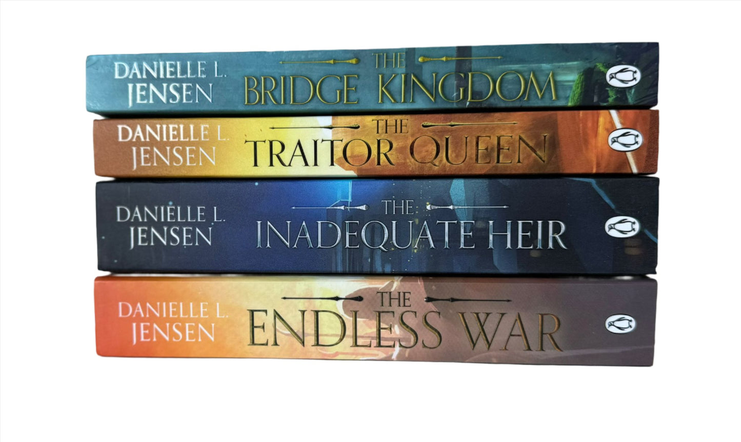 The Bridge Kingdom Series Collection - Four Book Set By Danielle Jensen: The Bridge Kingdom, The Traitor Queen, The Inadequate Heir, The Endless War -  Paperback