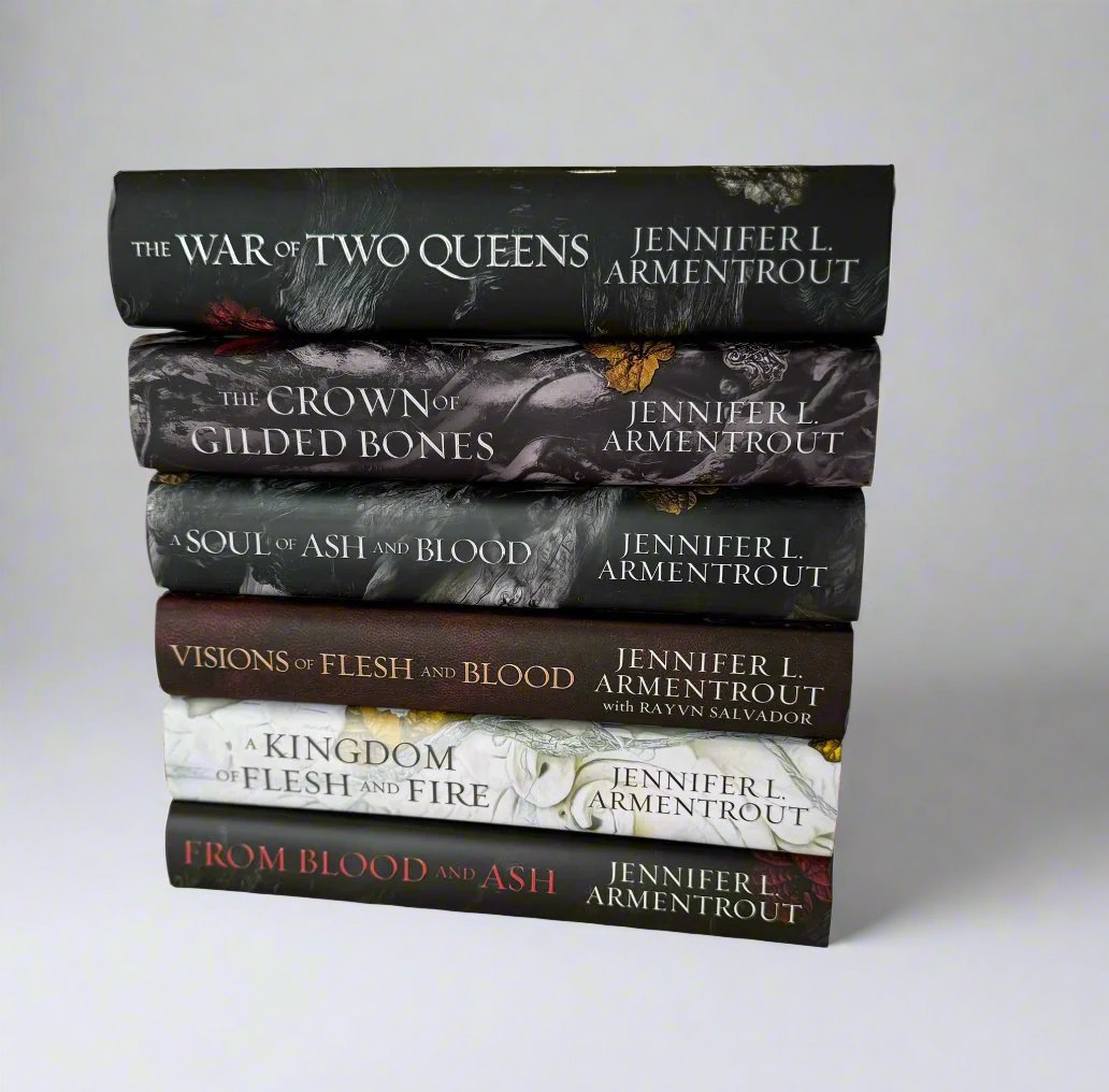 Blood and Ash Complete Series Collection Set, Books 1-6 - Jennifer L. Armentrout - Hardcover