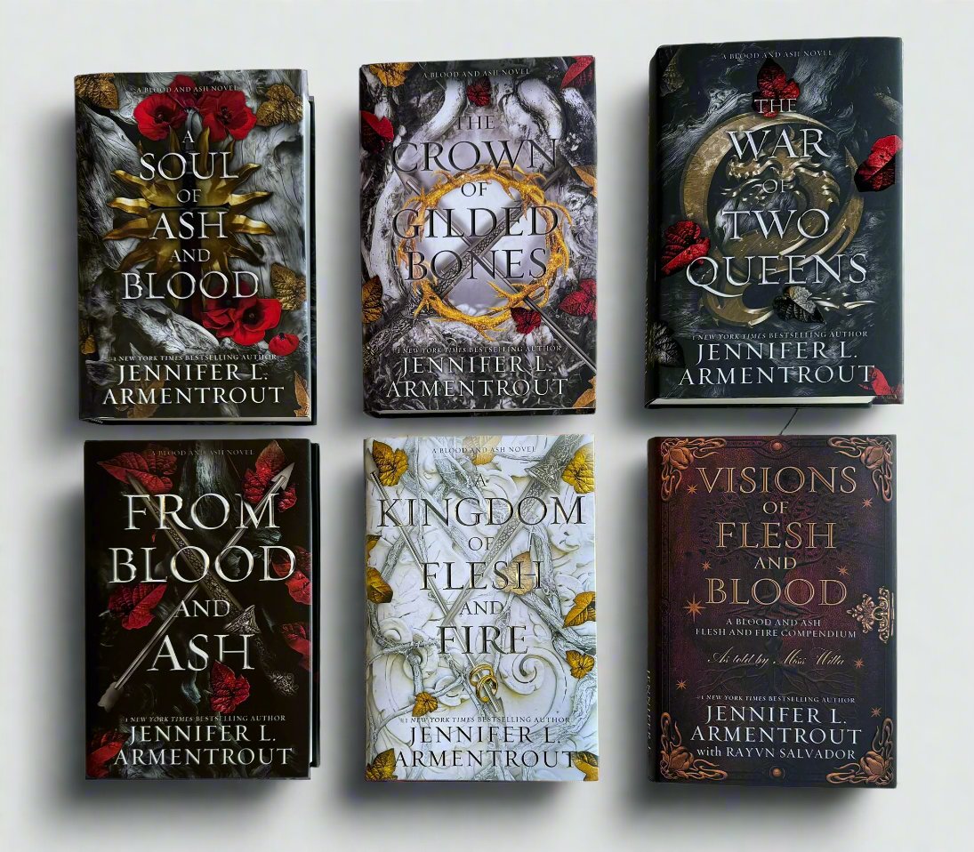 Blood and Ash Complete Series Collection Set, Books 1-6 - Jennifer L. Armentrout - Hardcover