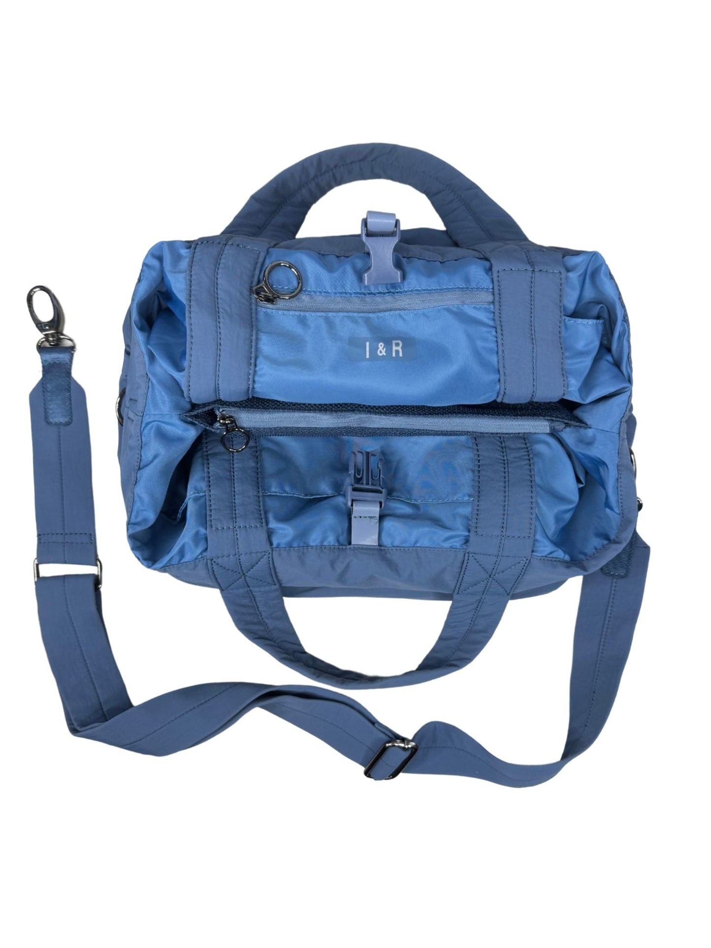 Iris' Favorite Tote Bag (#5003) Large Zippered Canvas Tote Bag - By Iris & Rainbow