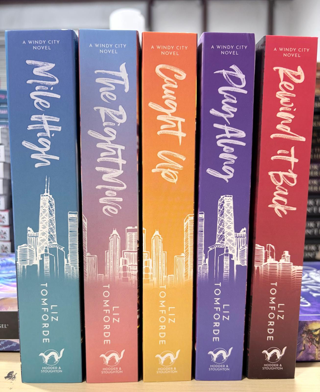 Windy City Series Collection – 5 Book Set (UK Editions) - By Liz Tomforde - Paperback