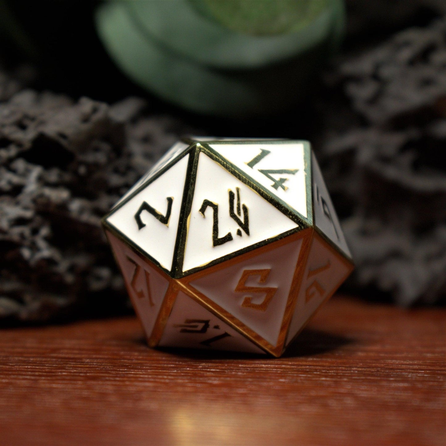 Pre-Order || White and Gold Metal 35mm D20
