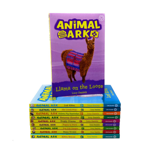 Animal Ark 10 Books Set Collection -  Lucy Daniels -  Lost Kitten, Lonely Pony, Puppy in Peril, Etc