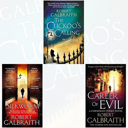 Cormoran Strike Series Robert Galbraith Collection 3 Books Bundle (The Cuckoo's