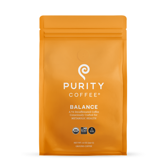 BALANCE: ²/₃ Decaf Ground Organic Coffee