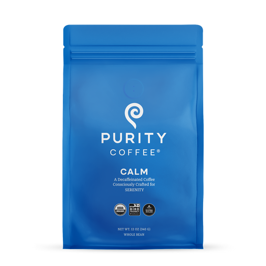 CALM: Decaf Whole Bean Organic Coffee