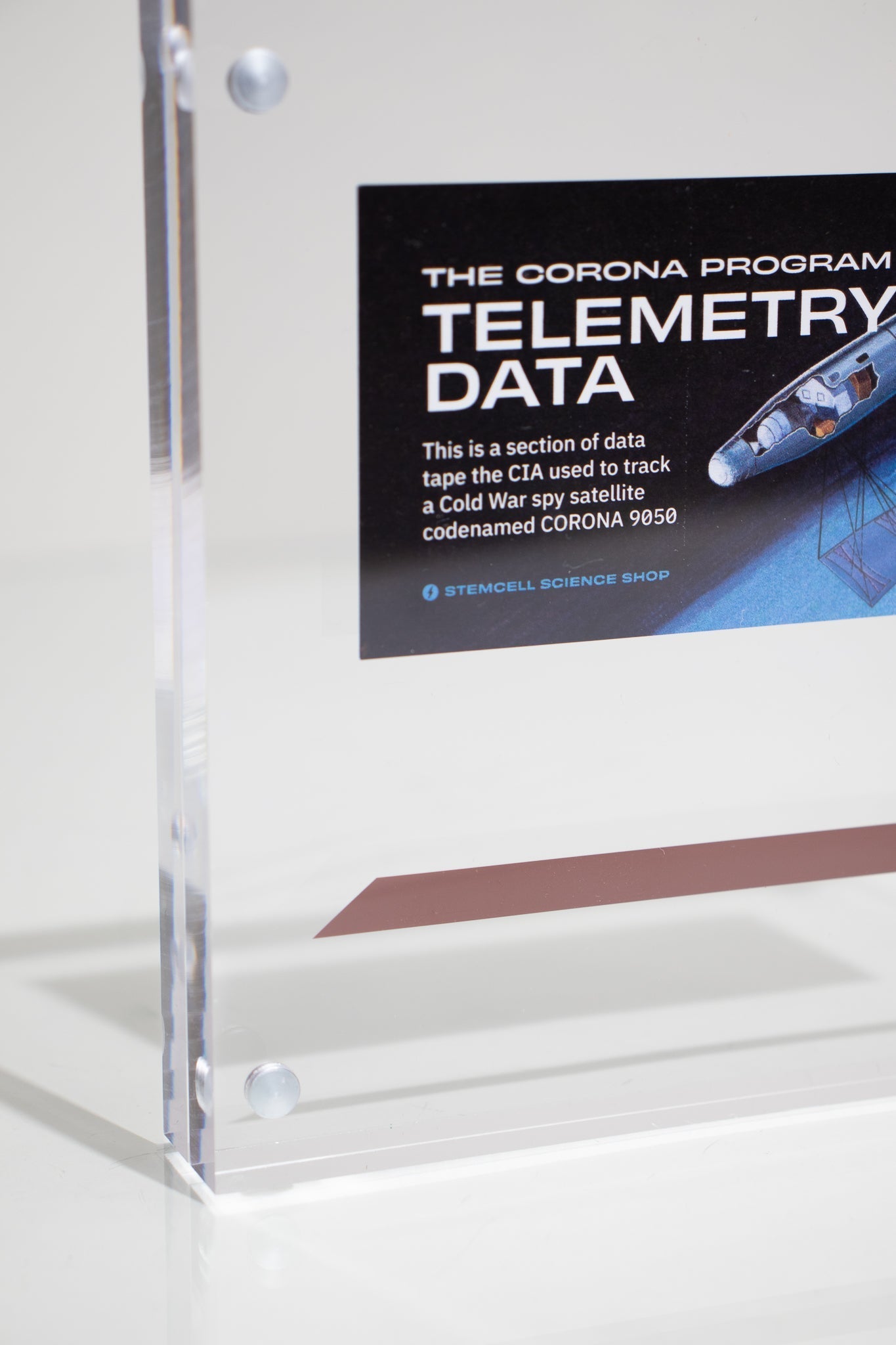Corona Spy Satellite Telemetry Data Section