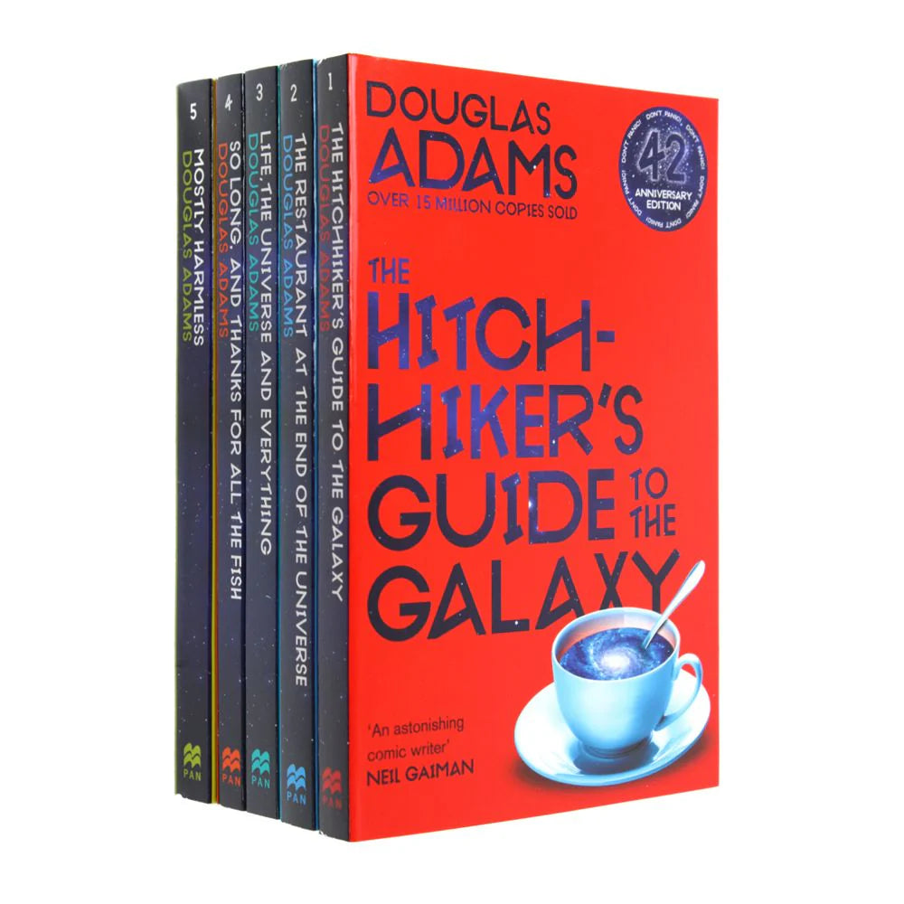 The Hitchhiker’s Guide to the Galaxy Collection – 5 Book Set: Complete Series - By Douglas Adams - Paperback Box Set