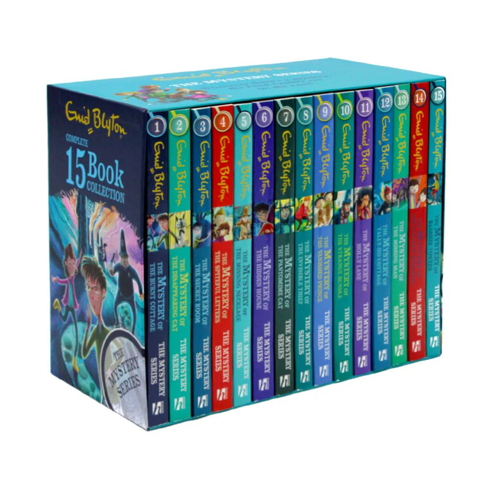 Enid Blyton Mystery Stories Series 15 Books Box Set Collection - Enid Blyton - Paperback