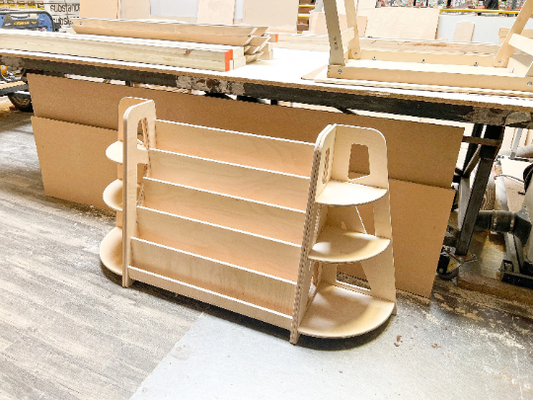 Classroom Bundle- (1) Large SIERRA Bookshelf - (1 set of 2) SERENA shelves *As pictured*