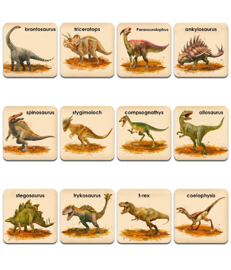 MEMORY GAME- Dinosaur v2