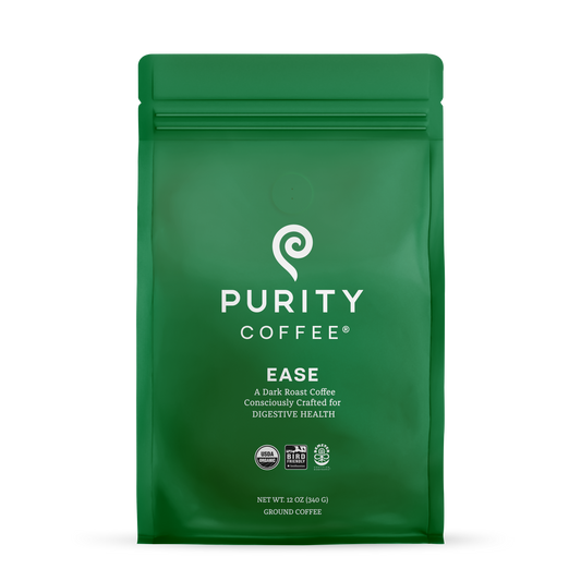 EASE: Dark Roast Ground Organic Coffee