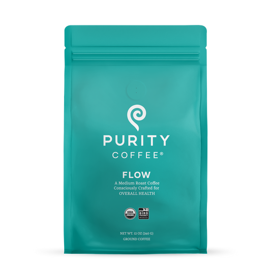 FLOW: Original Medium Roast Ground Organic Coffee