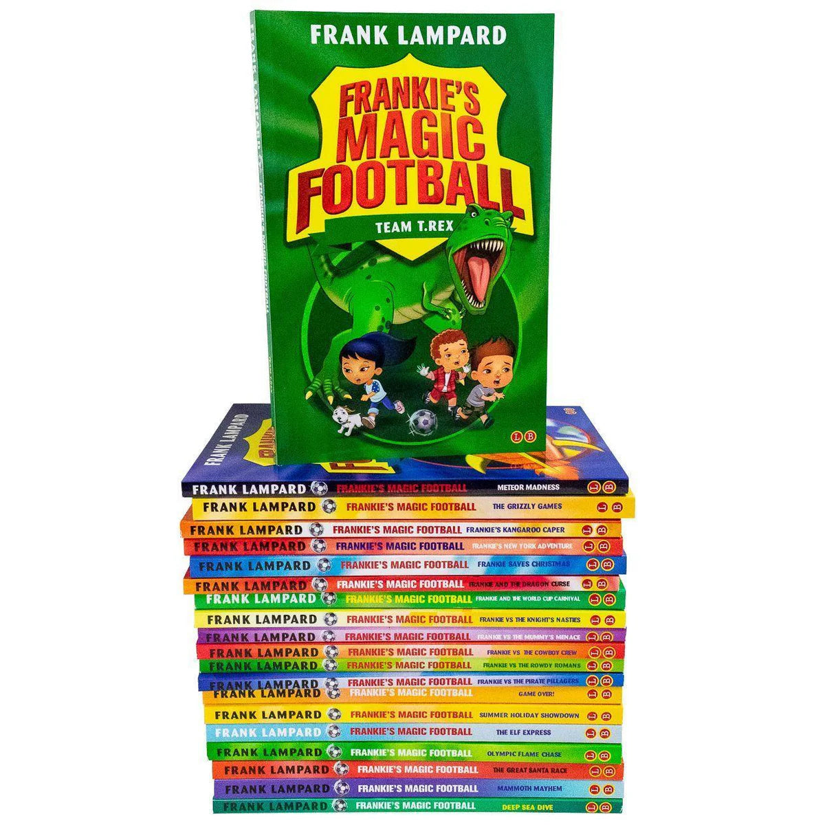 Frankie's Magic Football Top Of The League 20 Books Set - By Frank Lampard - Paperback