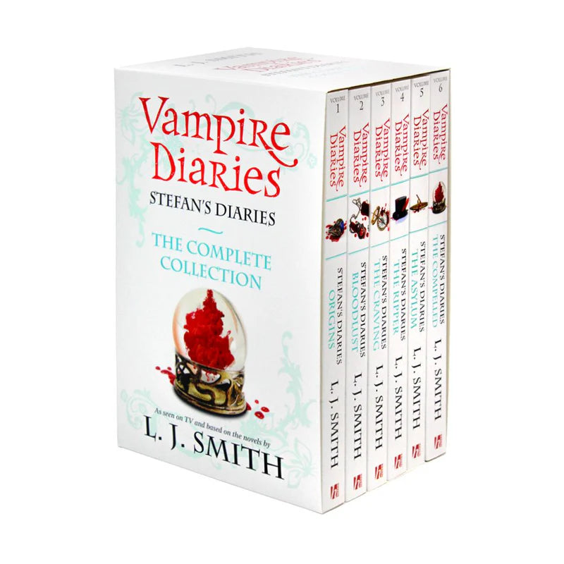 The Complete Collection The Vampire Diaries: Stefan's Diaries 1-6 Books Box Set By L.J. Smith