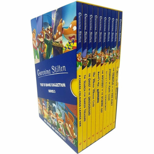 Geronimo Stilton: The 10 Book Collection Series 3 Set - Paperback