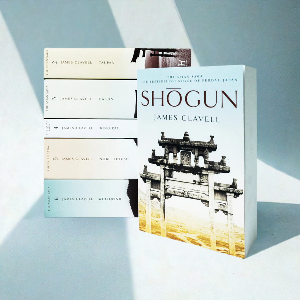 Complete Asian Saga Six Books Set by James Clavell (Shogun,Tai-Pan,Gai-Jin,King Rat,Noble House,Whirlwind)