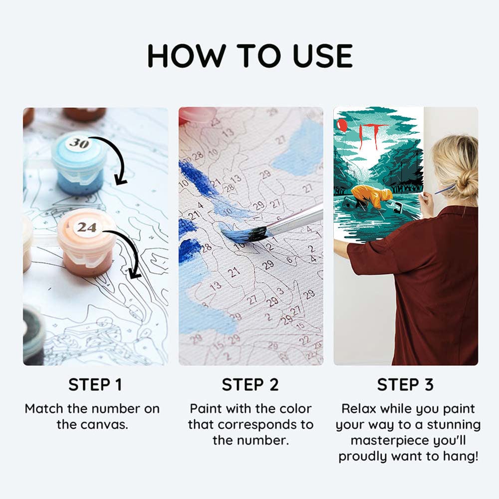 You Will Float Too - Paint By Numbers Kit