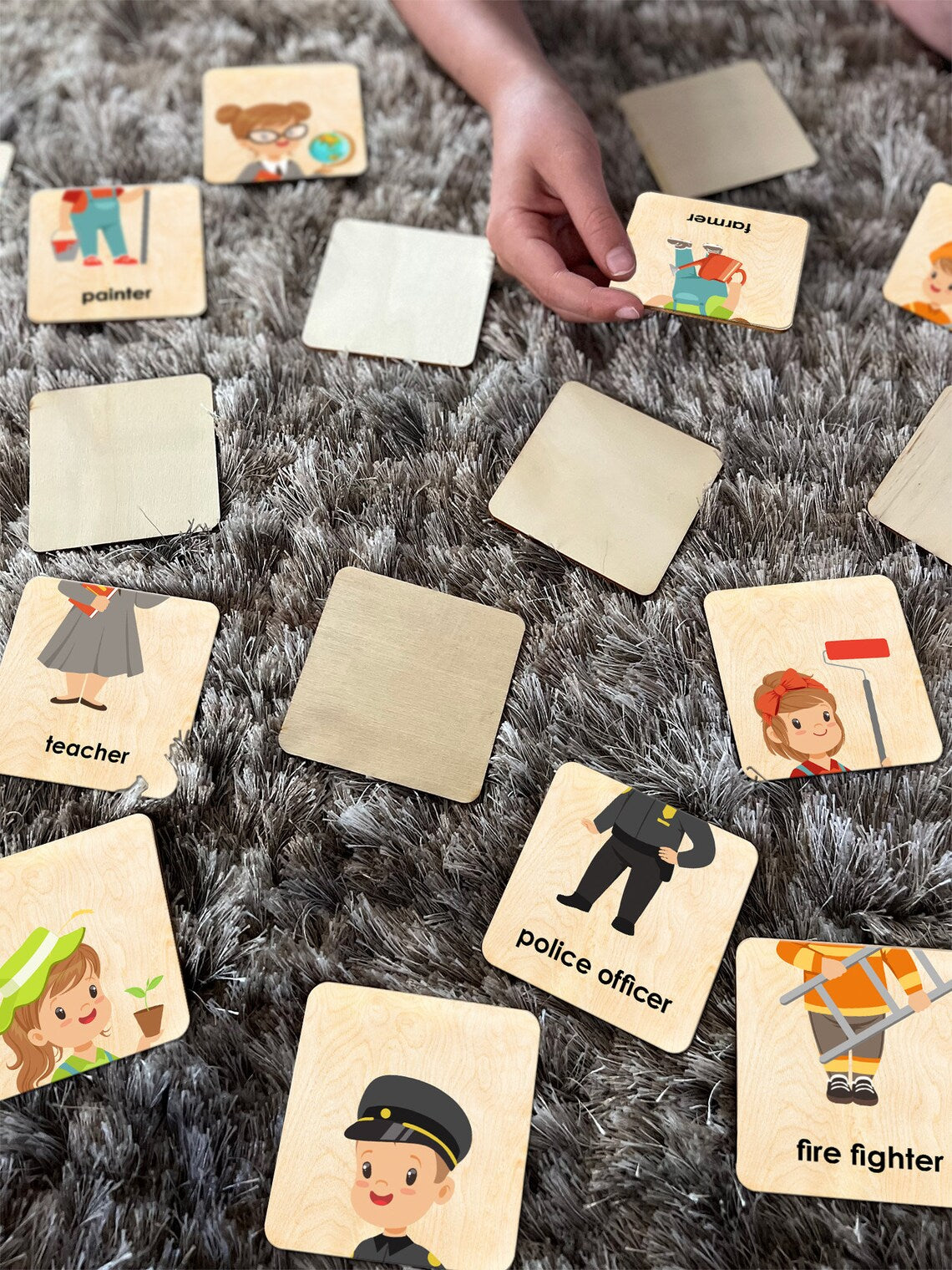 MEMORY GAME- Professions