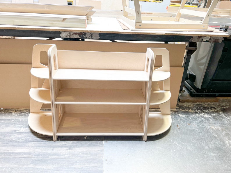 Classroom Bundle- (1) Large SIENNA Toy Shelf - (1 set of 2) SERENA shelves *As pictured*