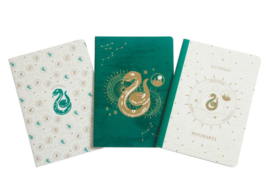Harry Potter: Slytherin Constellation Sewn Notebook Collection (Set of 3) - Ingram