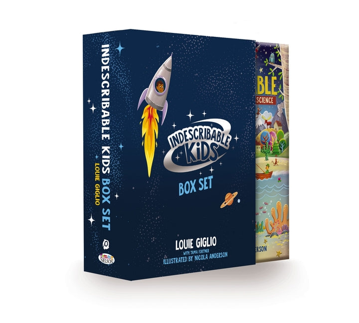 Indescribable Kids Box Set with Poster (Indescribable, How Great Is Our God, the Wonder of Creation): Includes 3 Devotionals about God and Science!